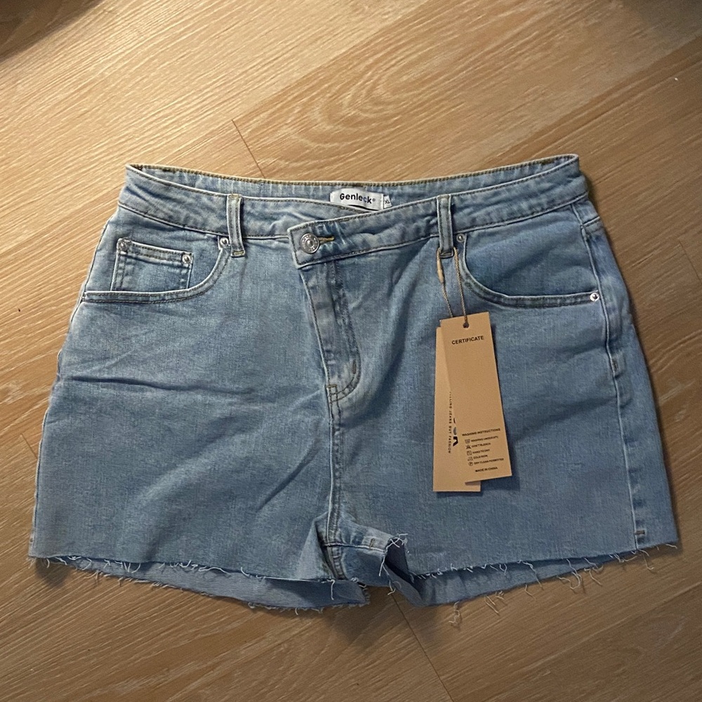 Denim Blue Jean Shorts for Women